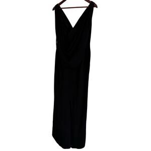 Rose Taft Couture Women’s Dress Rhinestone Long Cape Elegant No Size tag